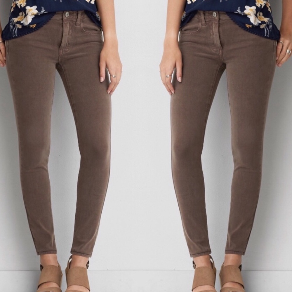 American Eagle Brownish beige Jeggings